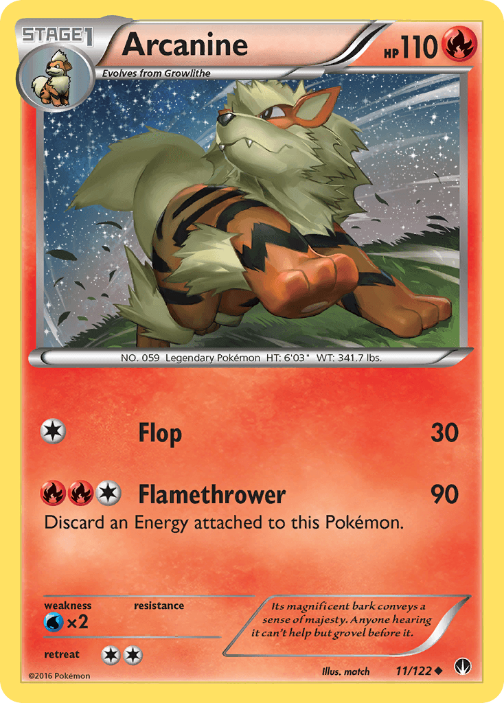 Arcanine 11/122