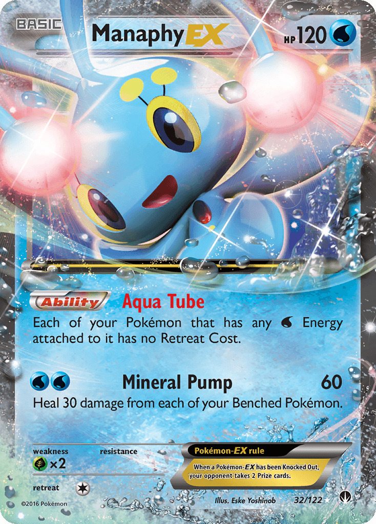 Manaphy-EX 32/122