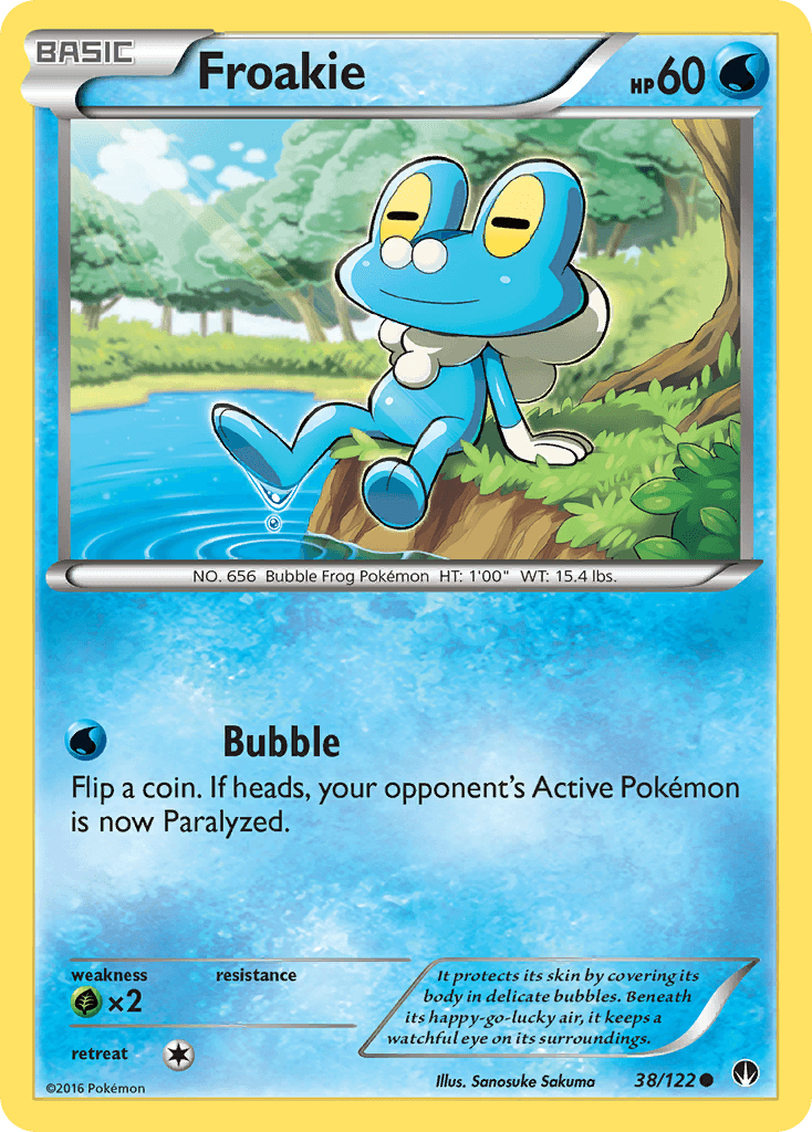 Froakie 38/122