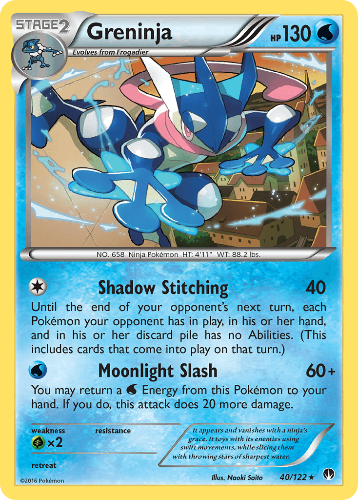 Greninja 40/122