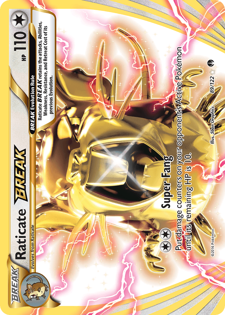 Raticate BREAK 89/122
