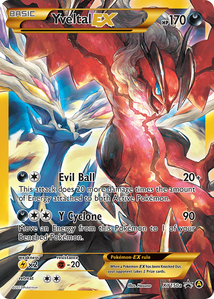 Yveltal-EX XY150a/211