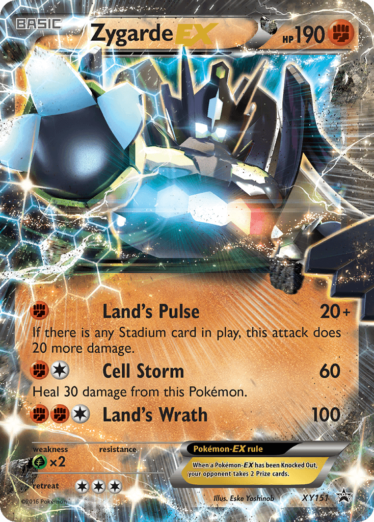Zygarde-EX XY151/211