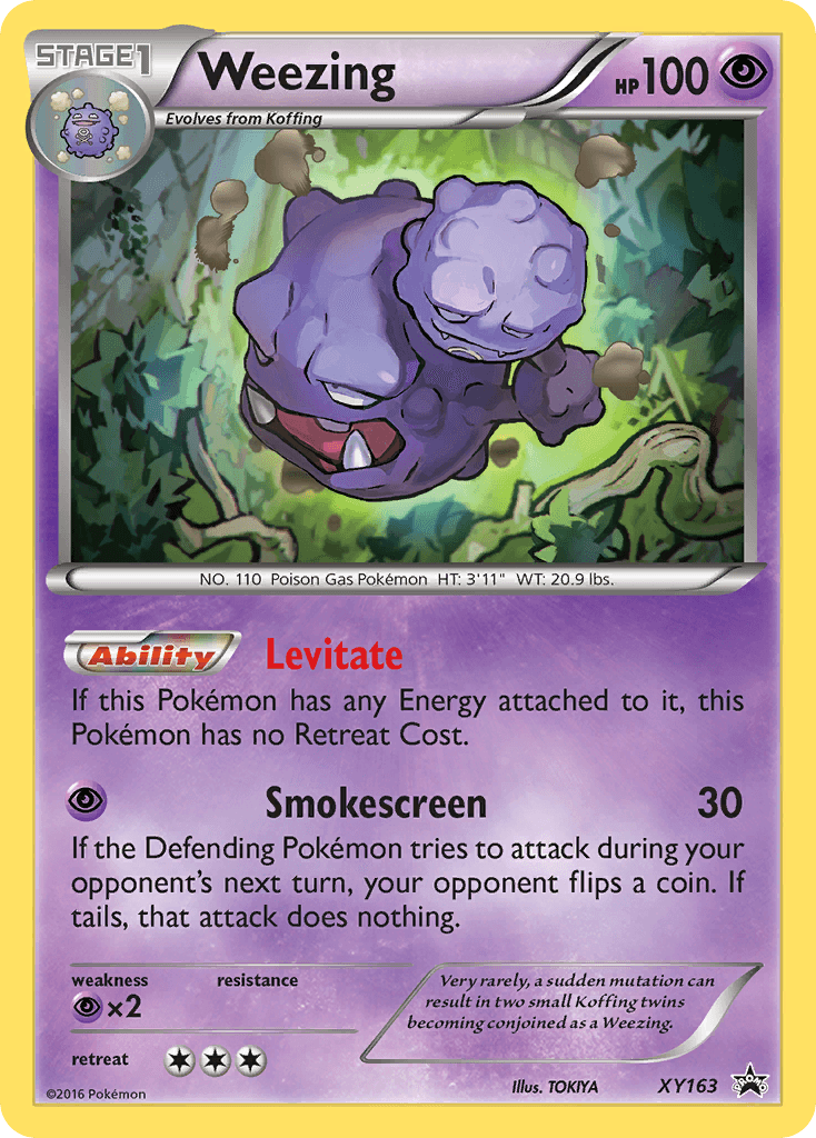 Weezing XY163/211