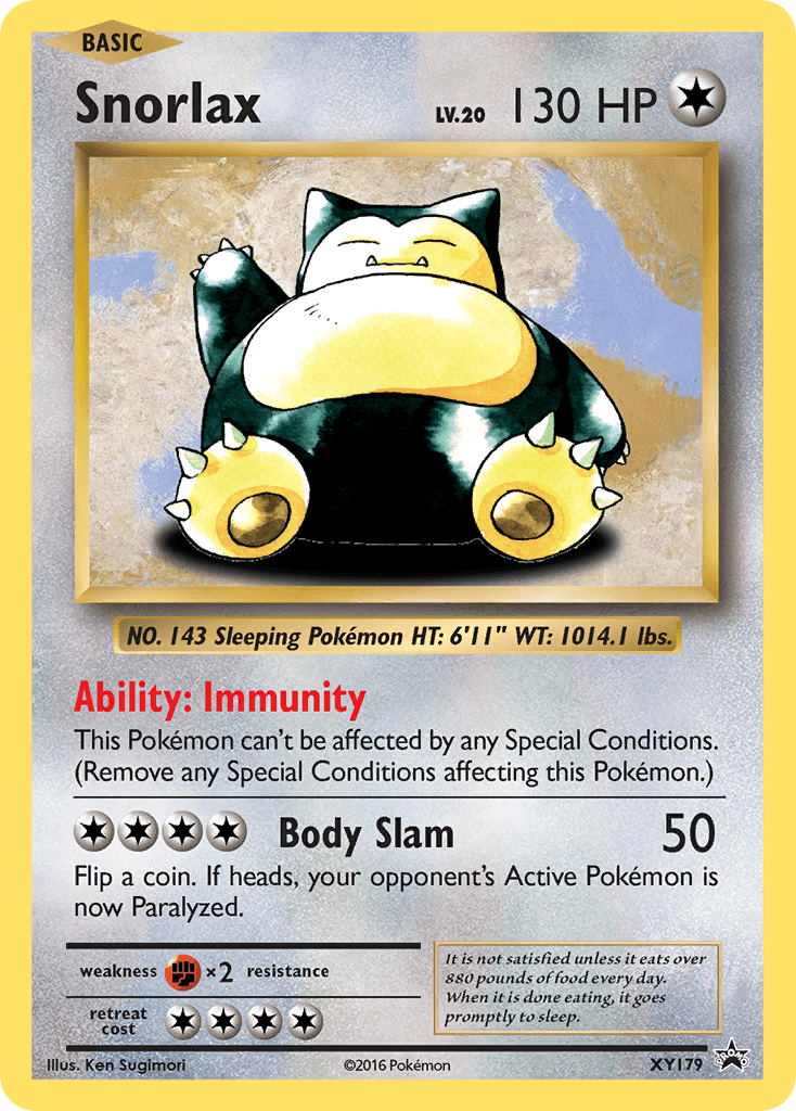 Snorlax XY179/211