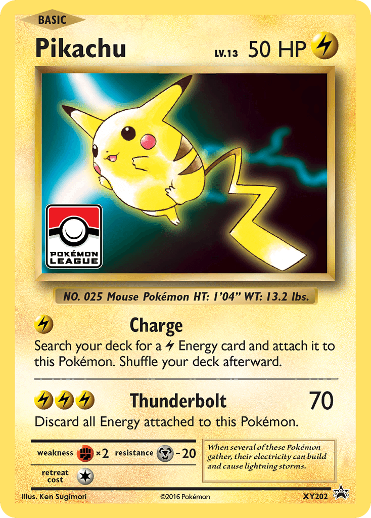 Pikachu XY202/211