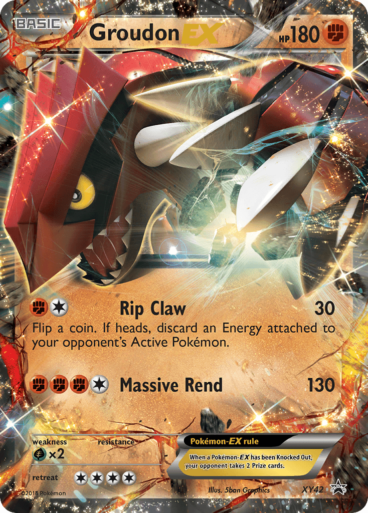 Groudon-EX XY42/211