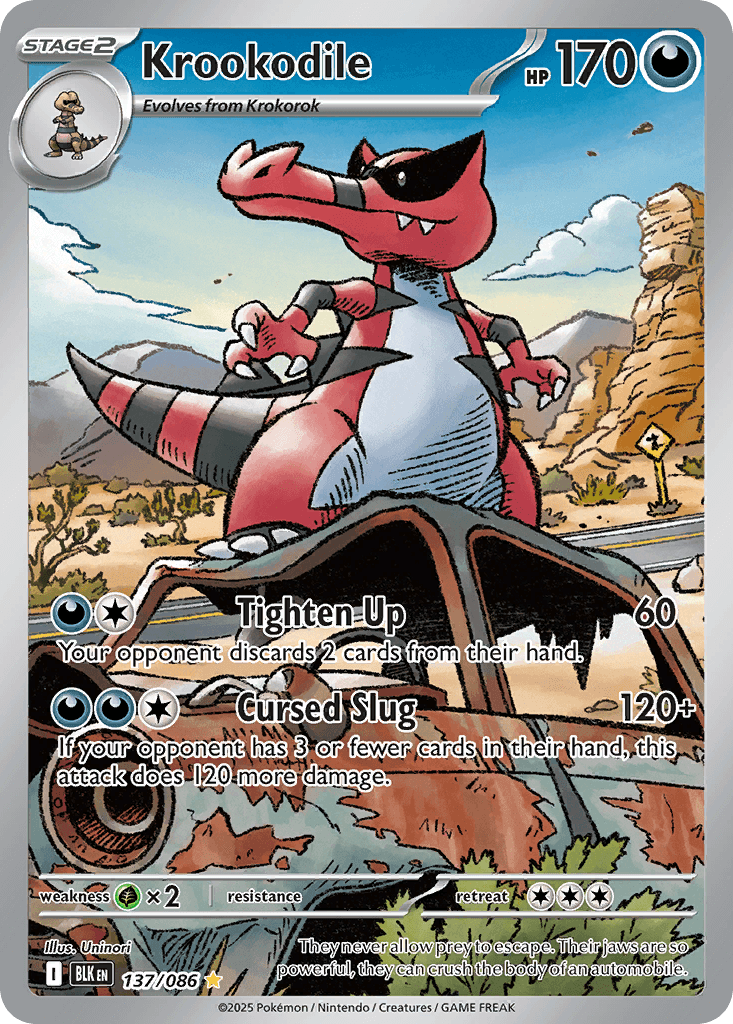Krookodile 137/86