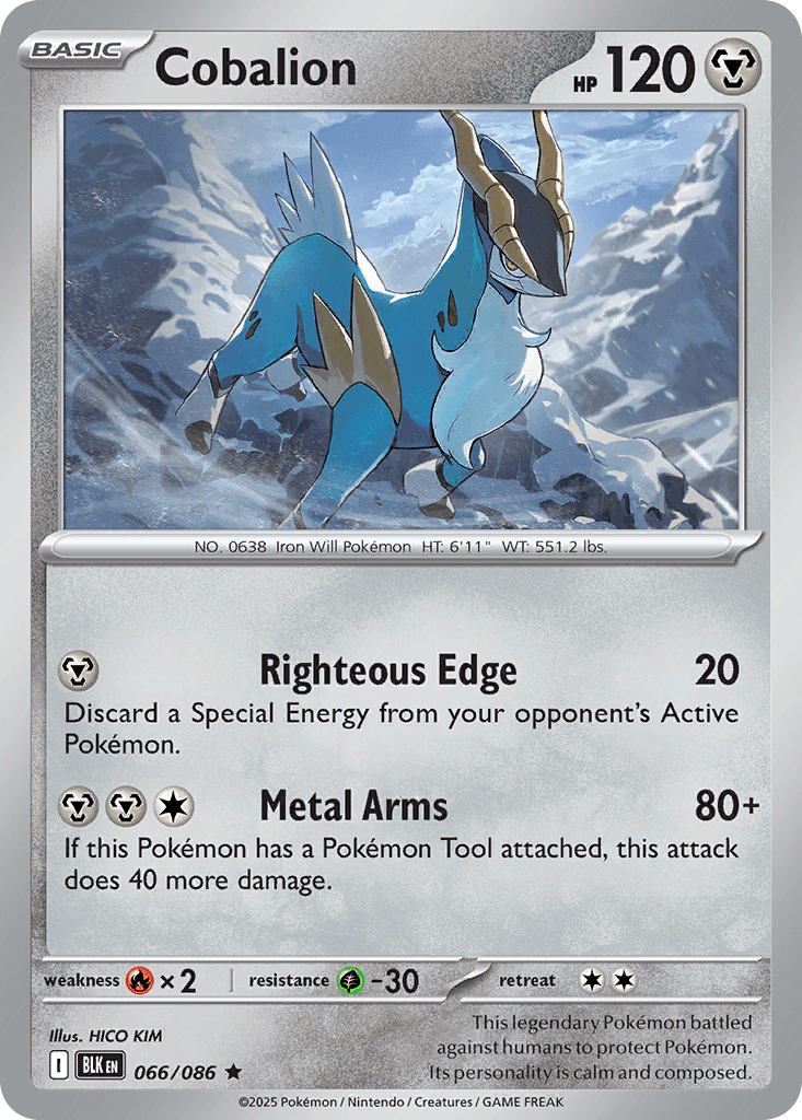 Cobalion 66/86