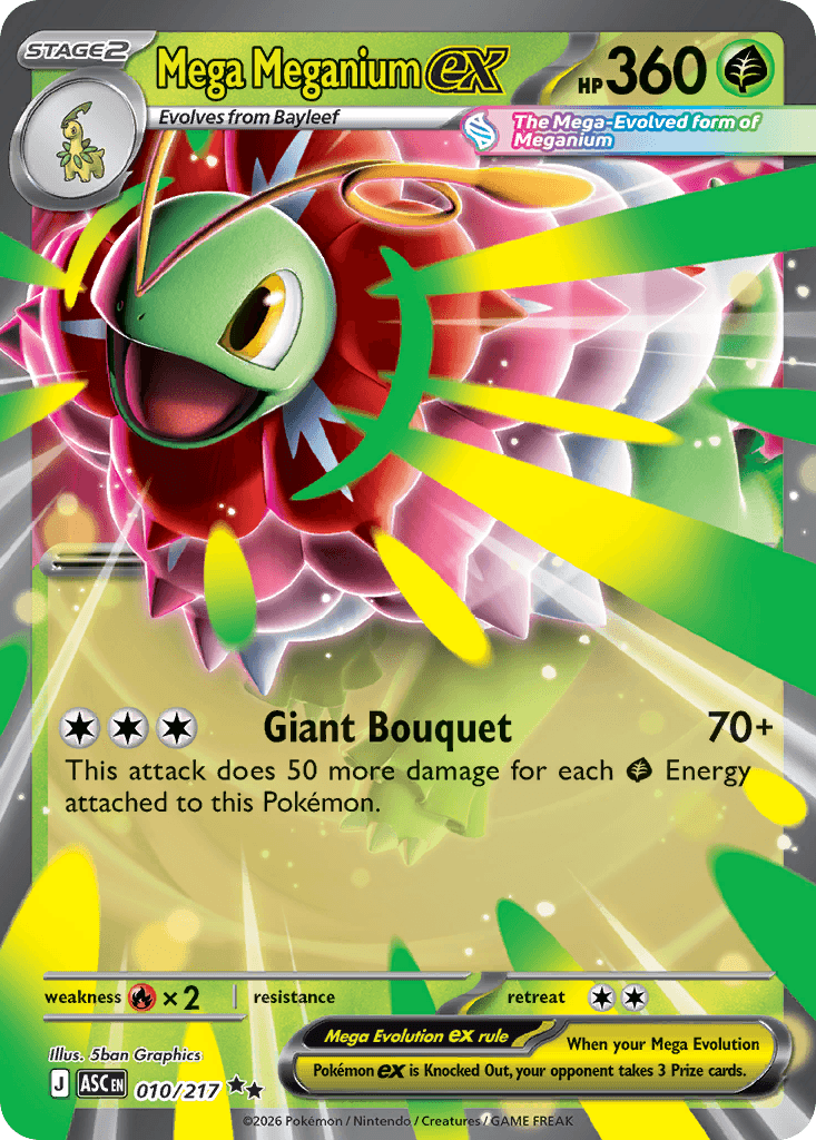 Mega Meganium ex 10/217