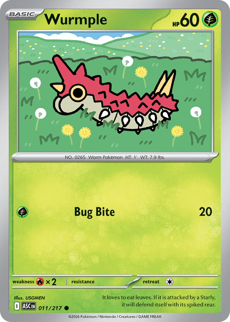 Wurmple 11/217