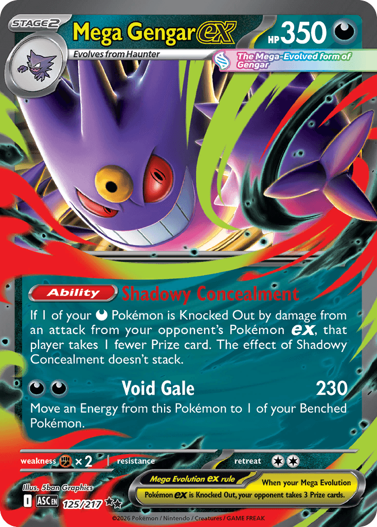 Mega Gengar ex 125/217