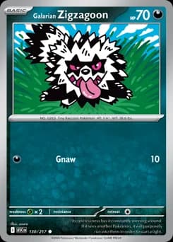 Galarian Zigzagoon