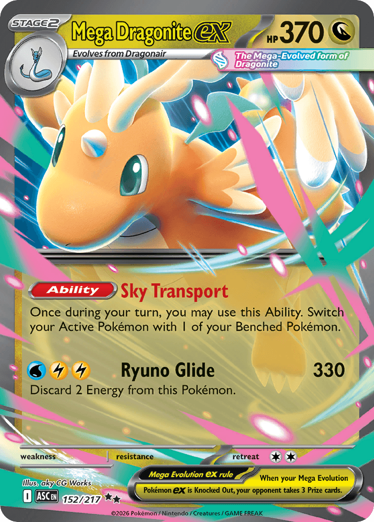 Mega Dragonite ex 152/217