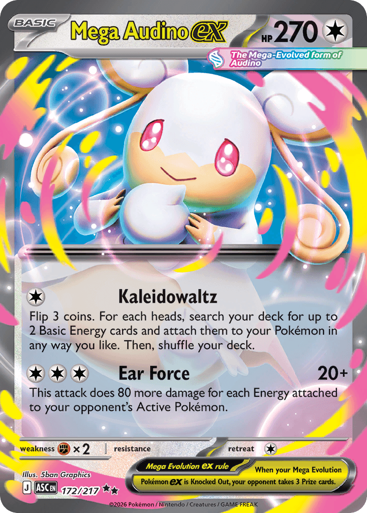 Mega Audino ex 172/217