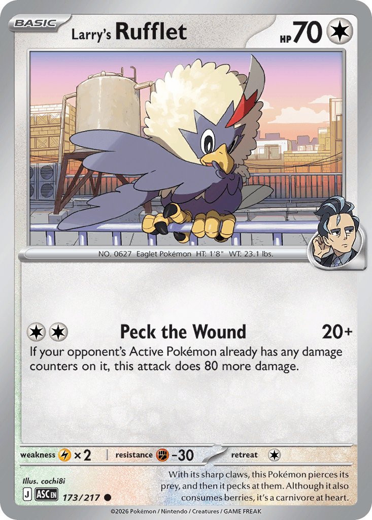 Larry's Rufflet 173/217