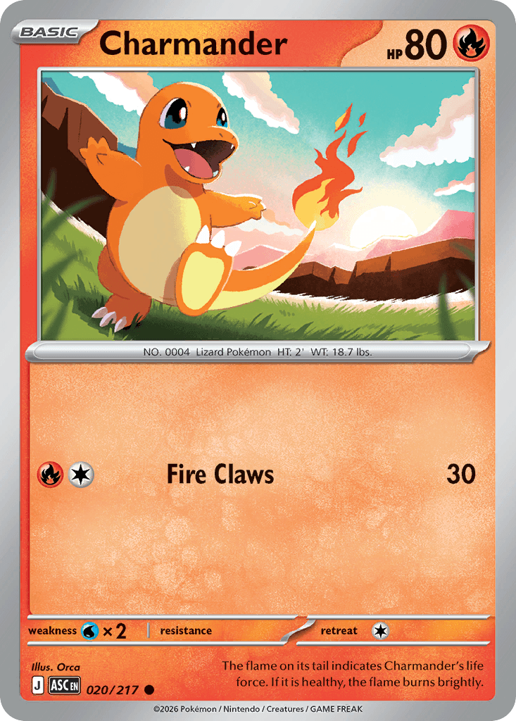 Charmander 20/217