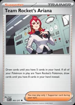 Team Rocket's Ariana