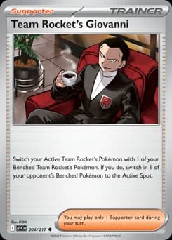 Team Rocket's Giovanni