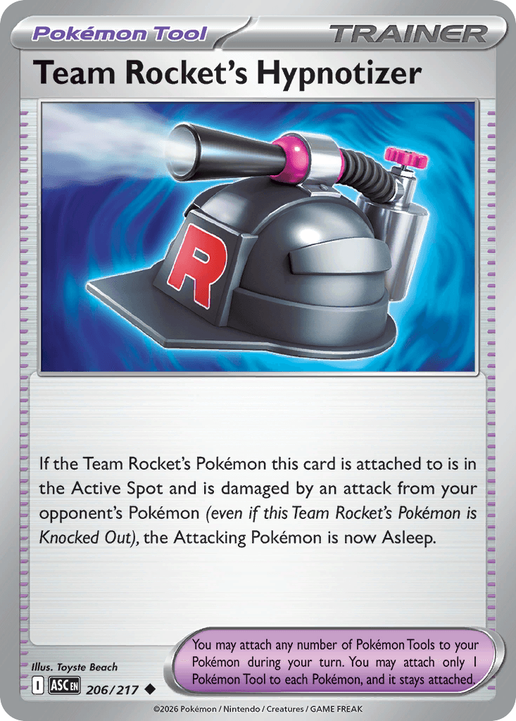 Team Rocket's Hypnotizer 206/217