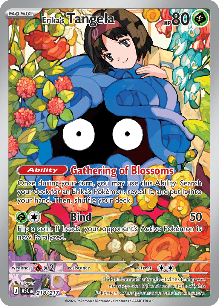Erika's Tangela 218/217