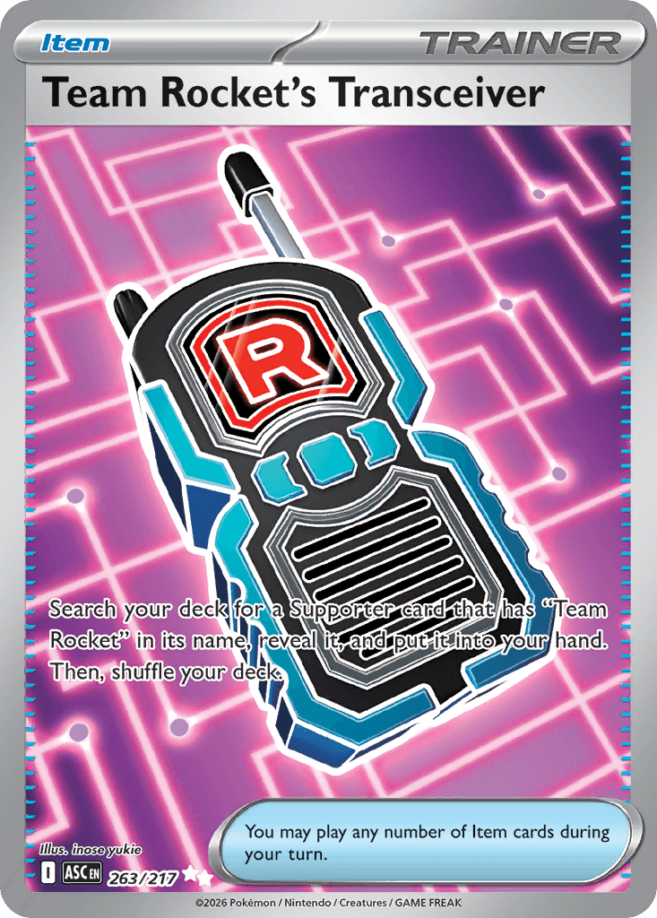Team Rocket's Transceiver 263/217