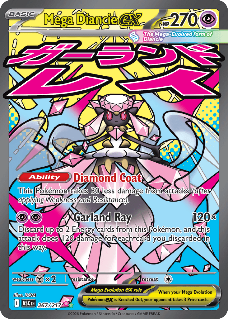 Mega Diancie ex 267/217