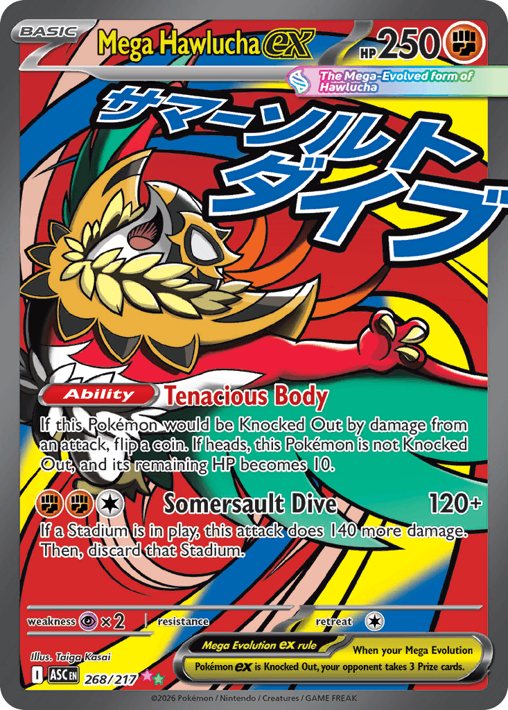 Mega Hawlucha ex 268/217