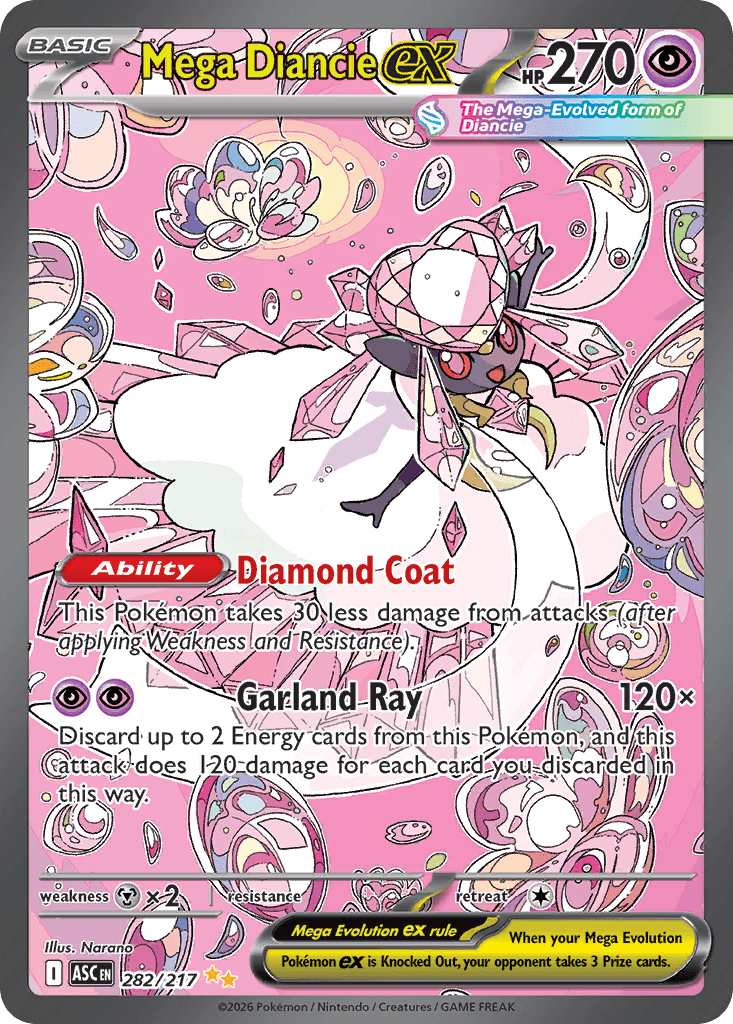 Mega Diancie ex 282/217
