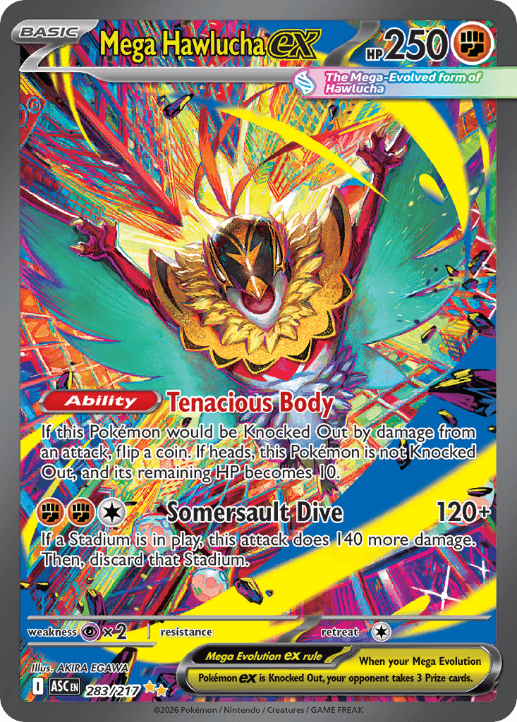 Mega Hawlucha ex 283/217