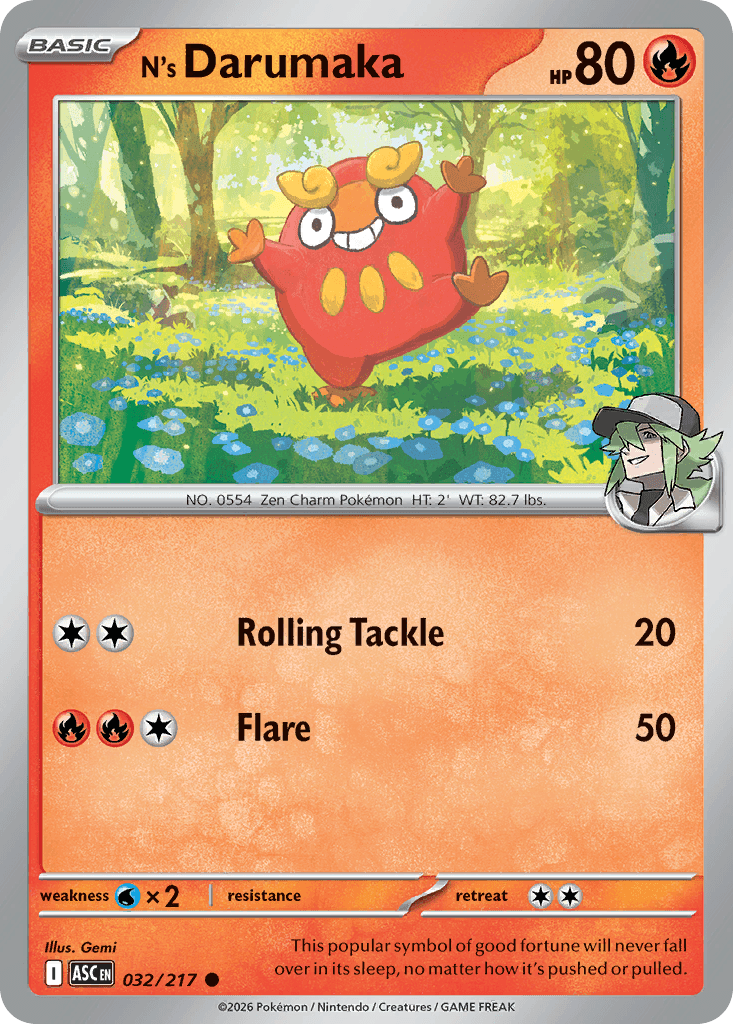 N's Darumaka 32/217
