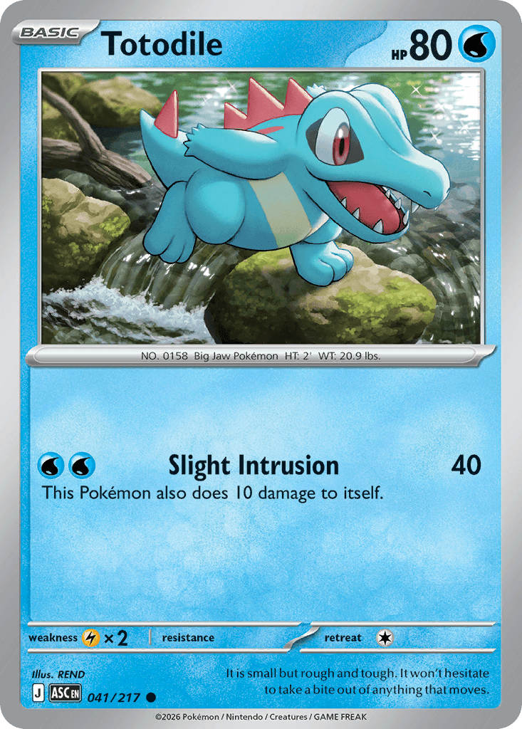 Totodile 41/217