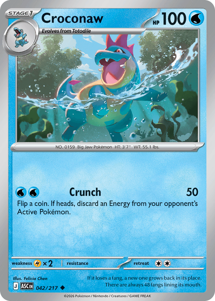 Croconaw 42/217