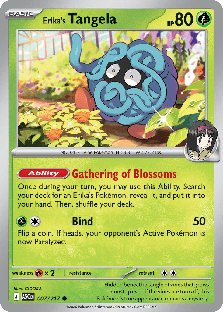 Erika's Tangela 7/217
