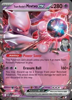 Team Rocket's Mewtwo ex