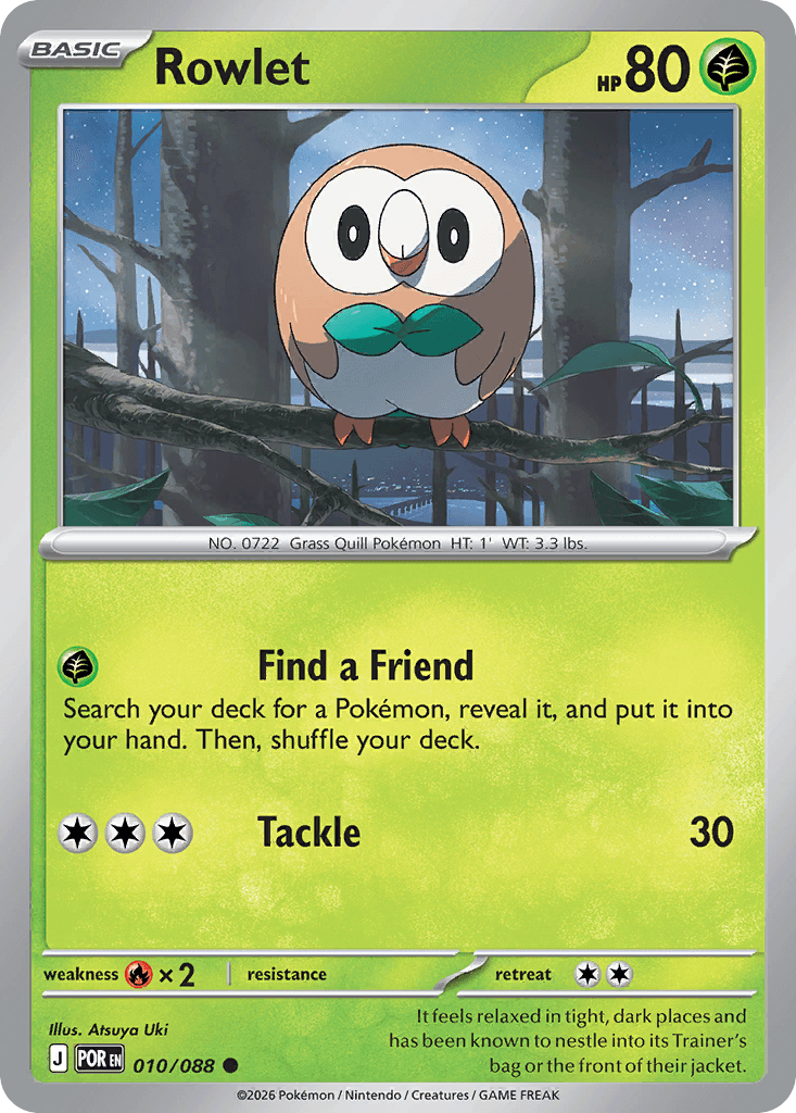 Rowlet 10/88
