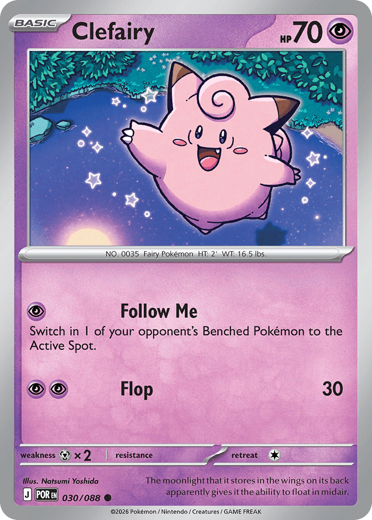 Clefairy 30/88