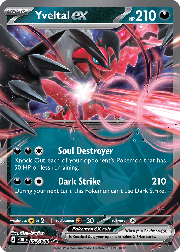 Yveltal ex 53/88