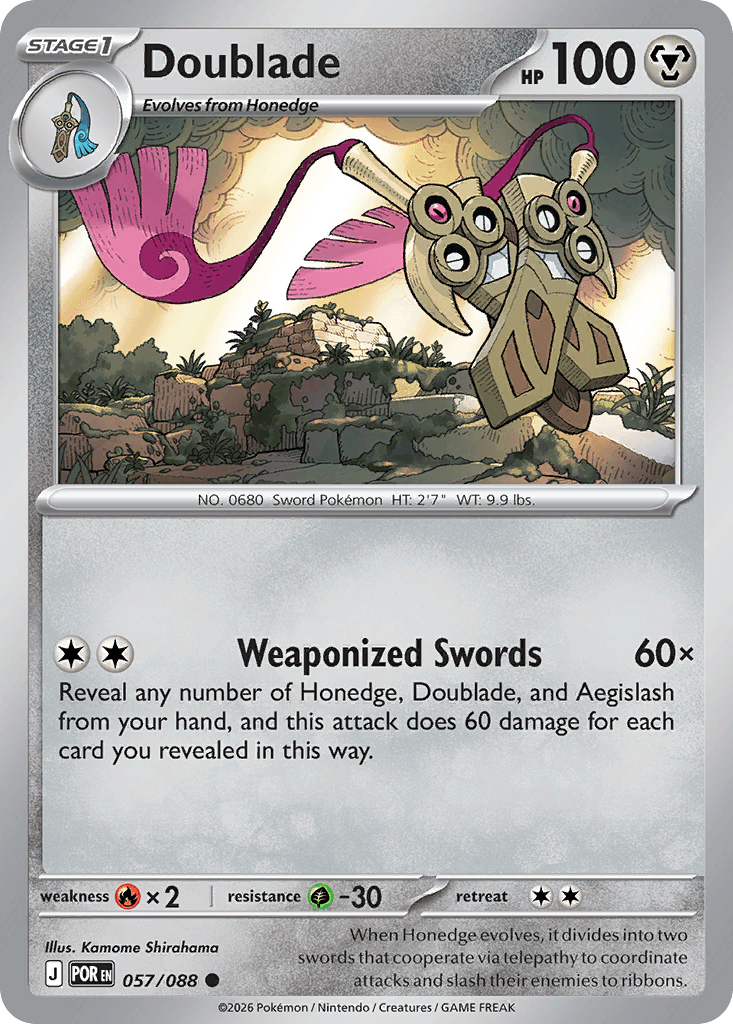 Doublade 57/88