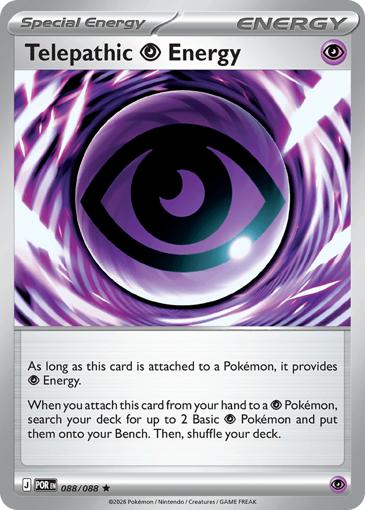 Telepathic Psychic Energy 88/88