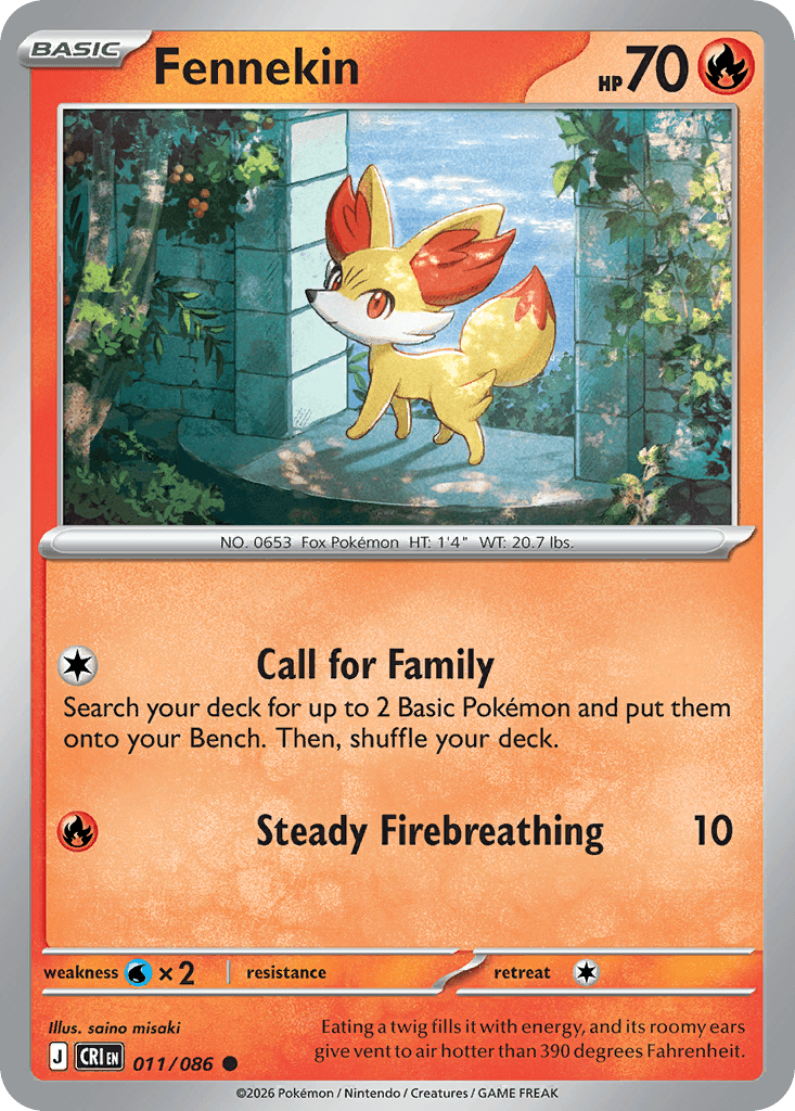 Fennekin 11/86