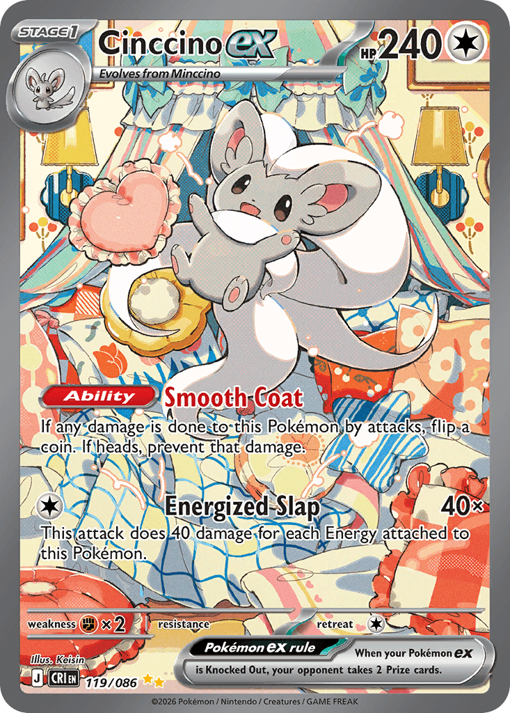 Cinccino ex 119/86