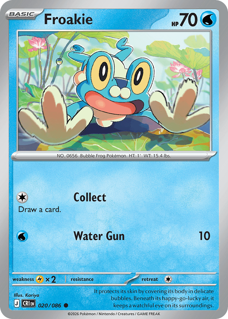 Froakie 20/86