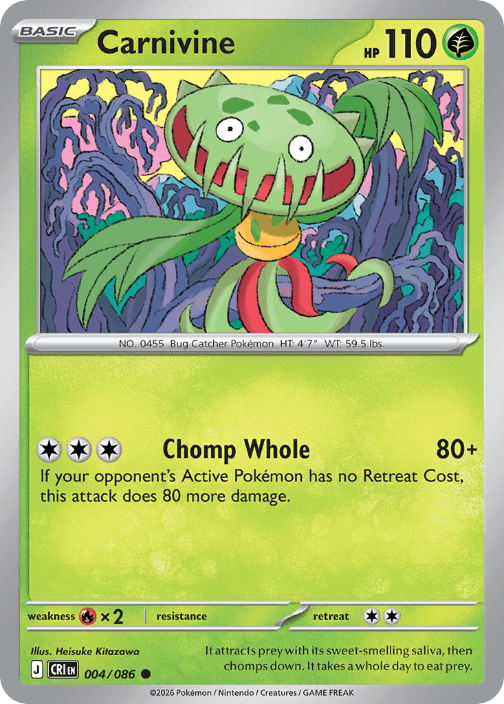 Carnivine 4/86