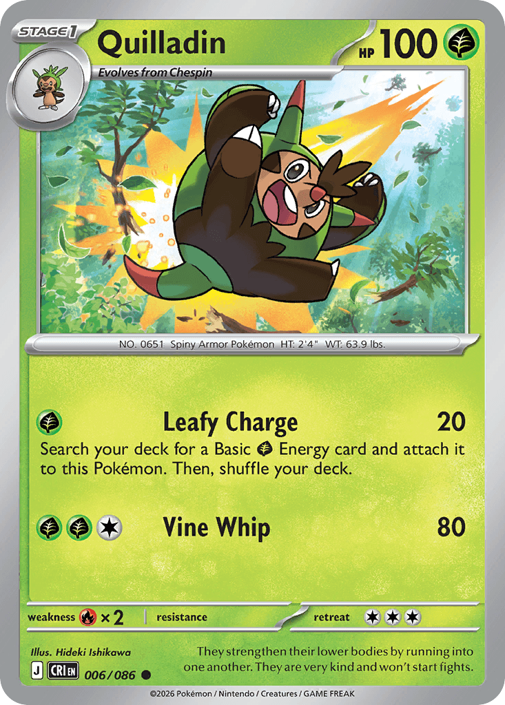 Quilladin 6/86