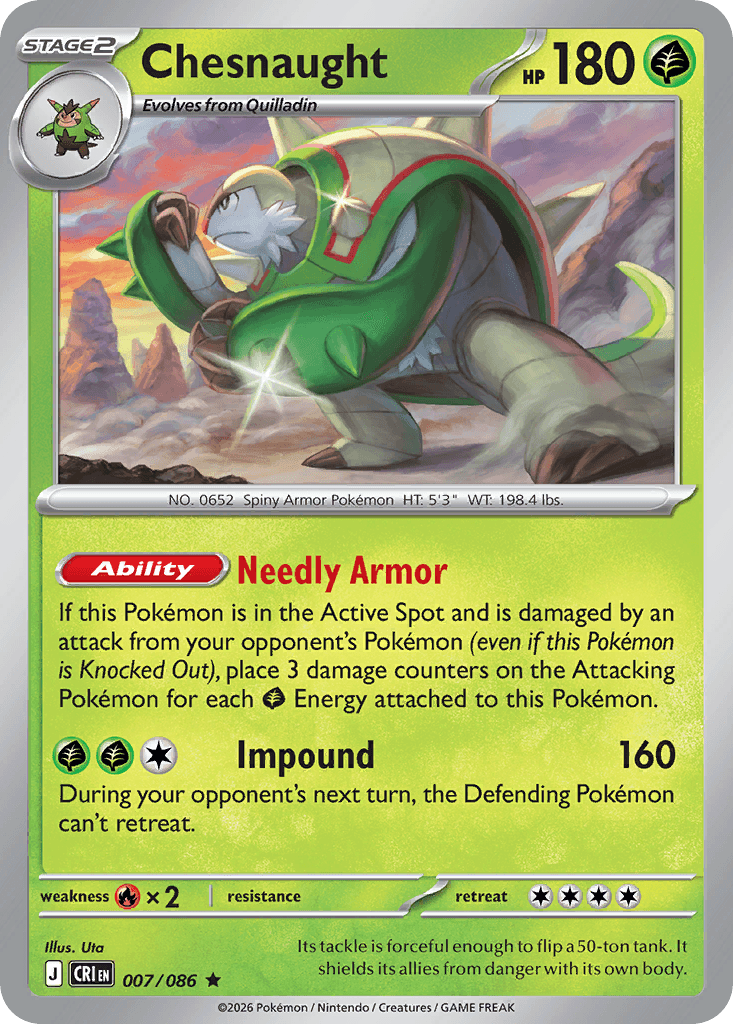 Chesnaught 7/86
