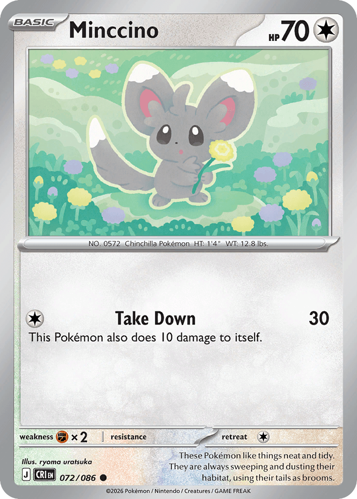 Minccino 72/86