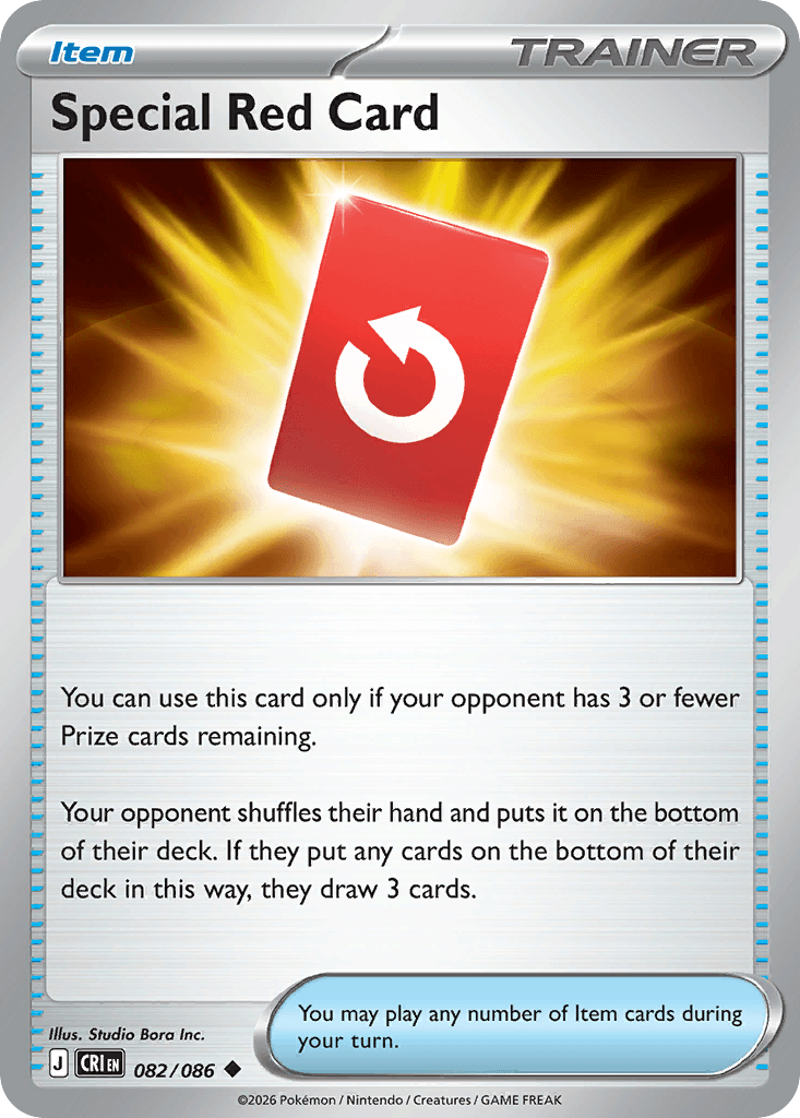 Special Red Card 82/86