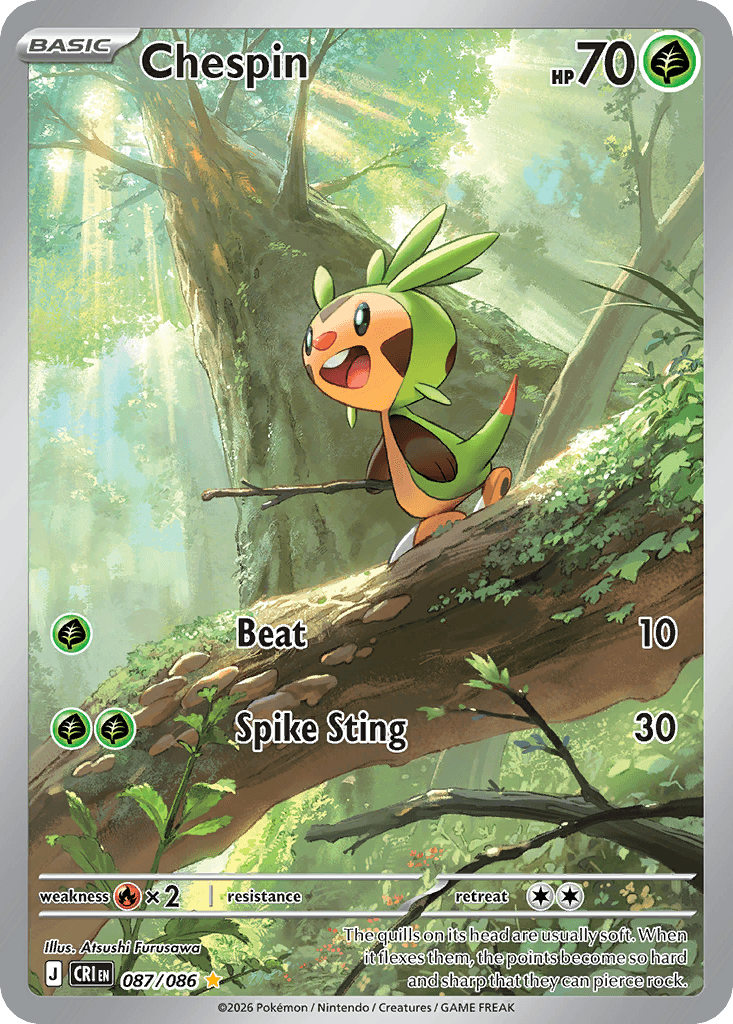 Chespin 87/86