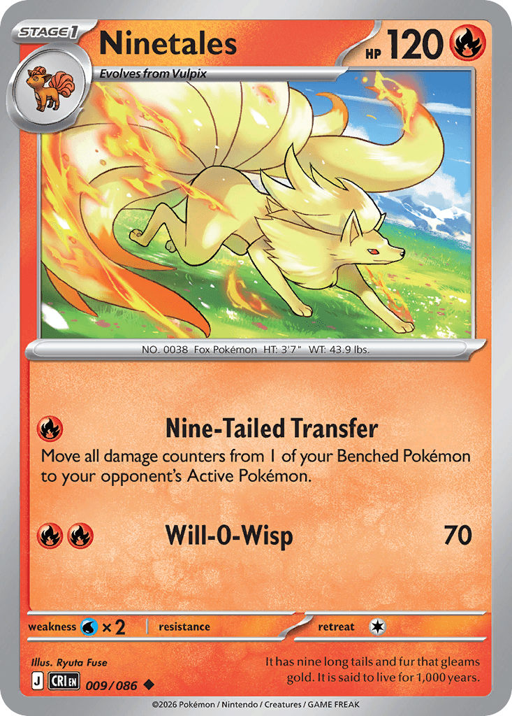 Ninetales 9/86